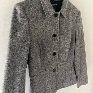 Women's Vintage Wool Blend Ann Taylor Blazer size 4P